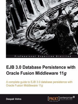 cover image of EJB 3.0 Database Persistence with Oracle Fusion Middleware 11g